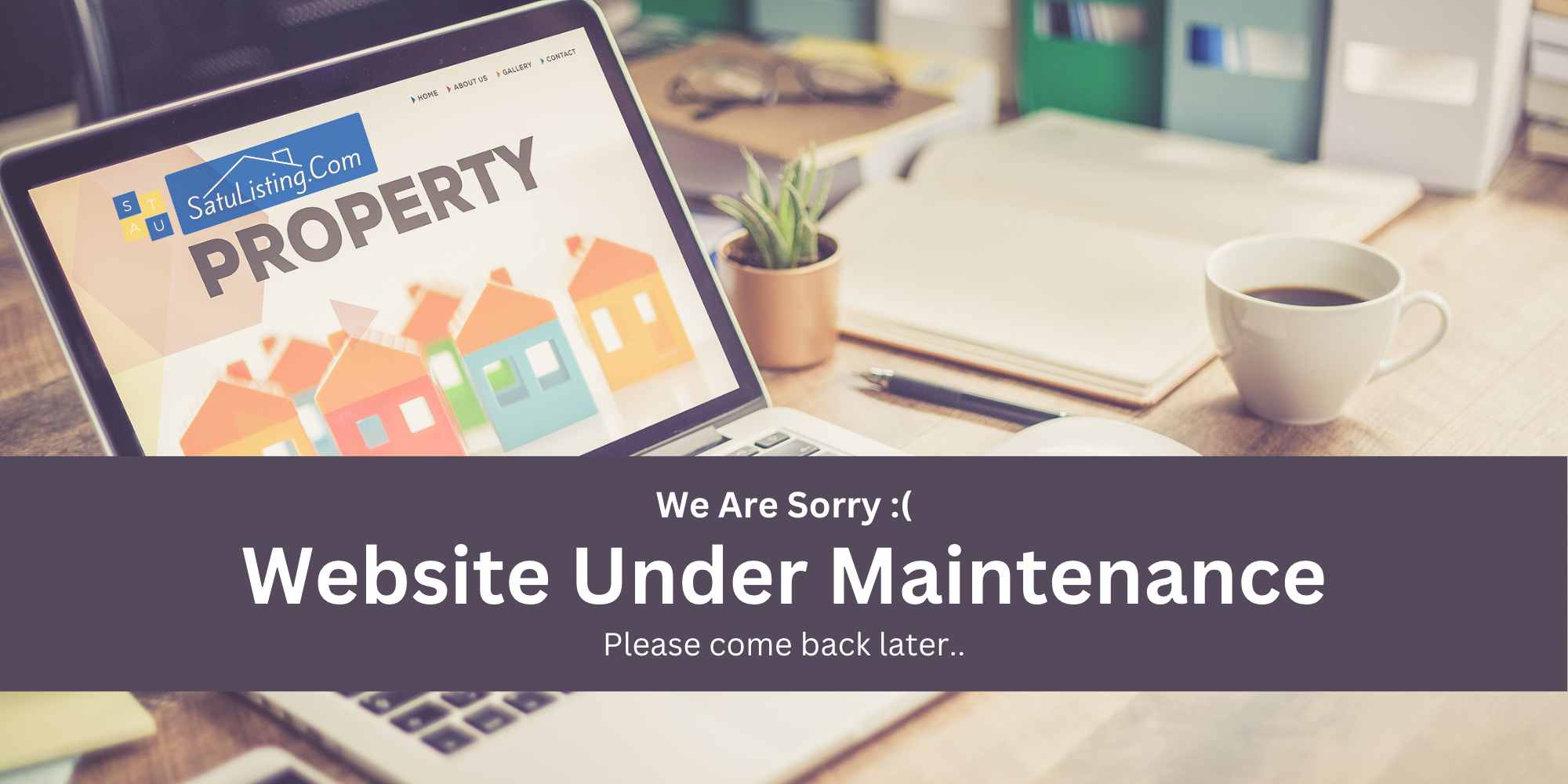 Maintenance Page SATULISTING.com