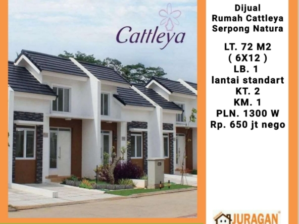 Dijual Rumah Cattleya Serpong Natura SATULISTING.com