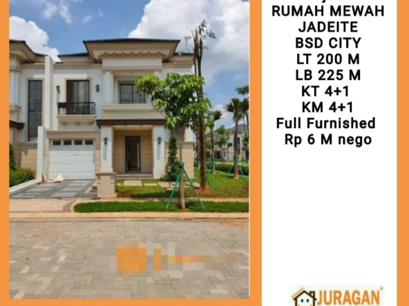 Dijual RUMAH MEWAH JADEITE BSD CITY SATULISTING.com