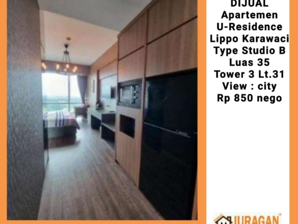 DIJUAL Apartemen U Residence Lippo Karawaci SATULISTING.com