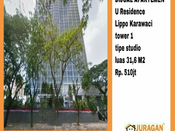 DIJUAL APARTEMEN U RESIDENCE LIPPO KARAWACI SATULISTING.com