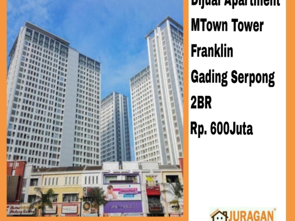 Dijual Apartment MTown Tower Franklin Gading Serpong SATULISTING.com