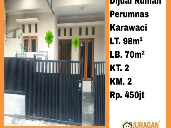 Dijual Rumah Perumnas Karawaci SATULISTING.com