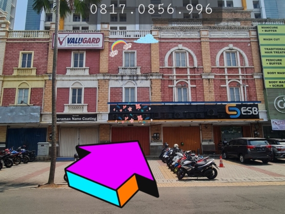 JUAL CEPAT RUKO PARAMOUNT CENTER BLOK B DEPAN MAL SMS SATULISTING.com