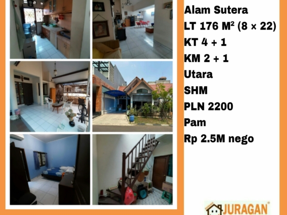 Dijual Rumah Elok Alam Sutera SATULISTING.com