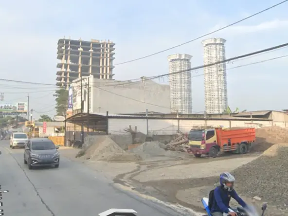 TANAH DIJUAL JALAN RAYA LEGOK KARAWACI ISLAMIC VILLAGE TANGERANG SATULISTING.com