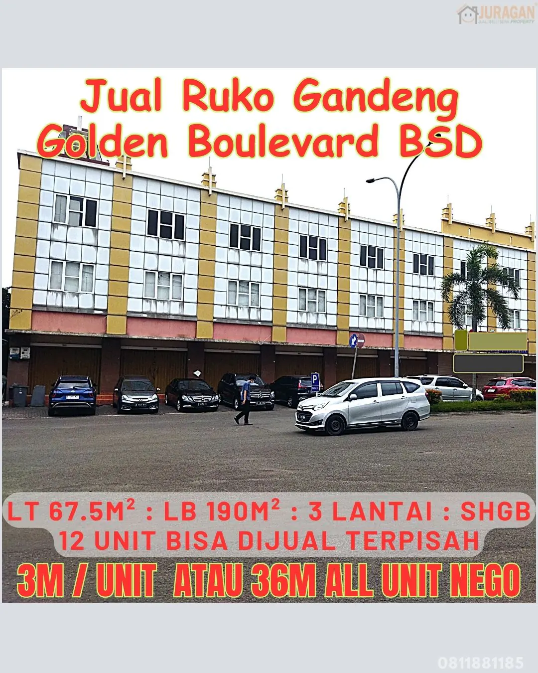 Jual Ruko Gandeng 12 unit Golden Boulevard BSD 11.jpg