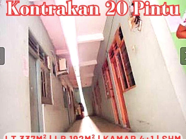 Dijual Rumah plus kontrakan 20 pintu di Kramatjati Jakarta Timur SATULISTING.com