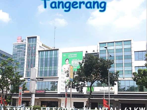 DiSewakan Ruko TANGCITY Blok A Tangerang hadap jalan utama SATULISTING.com