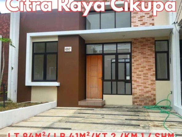 Jual Rumah Cluster Bolsano Citra Raya Cikupa Tangerang 2 kamar tidur SATULISTING.com