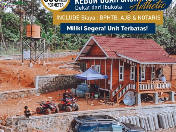 JUAL KAVLING WISATA MURAH GRANADA WOODEN VILLE SATULISTING.com