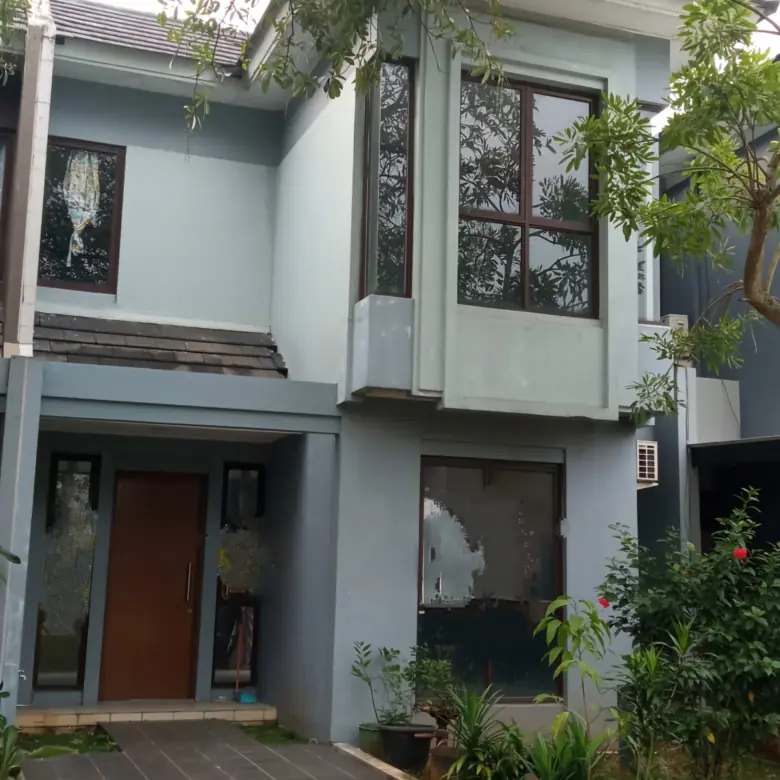 Tampak Depan Cluster Caspia BSD
