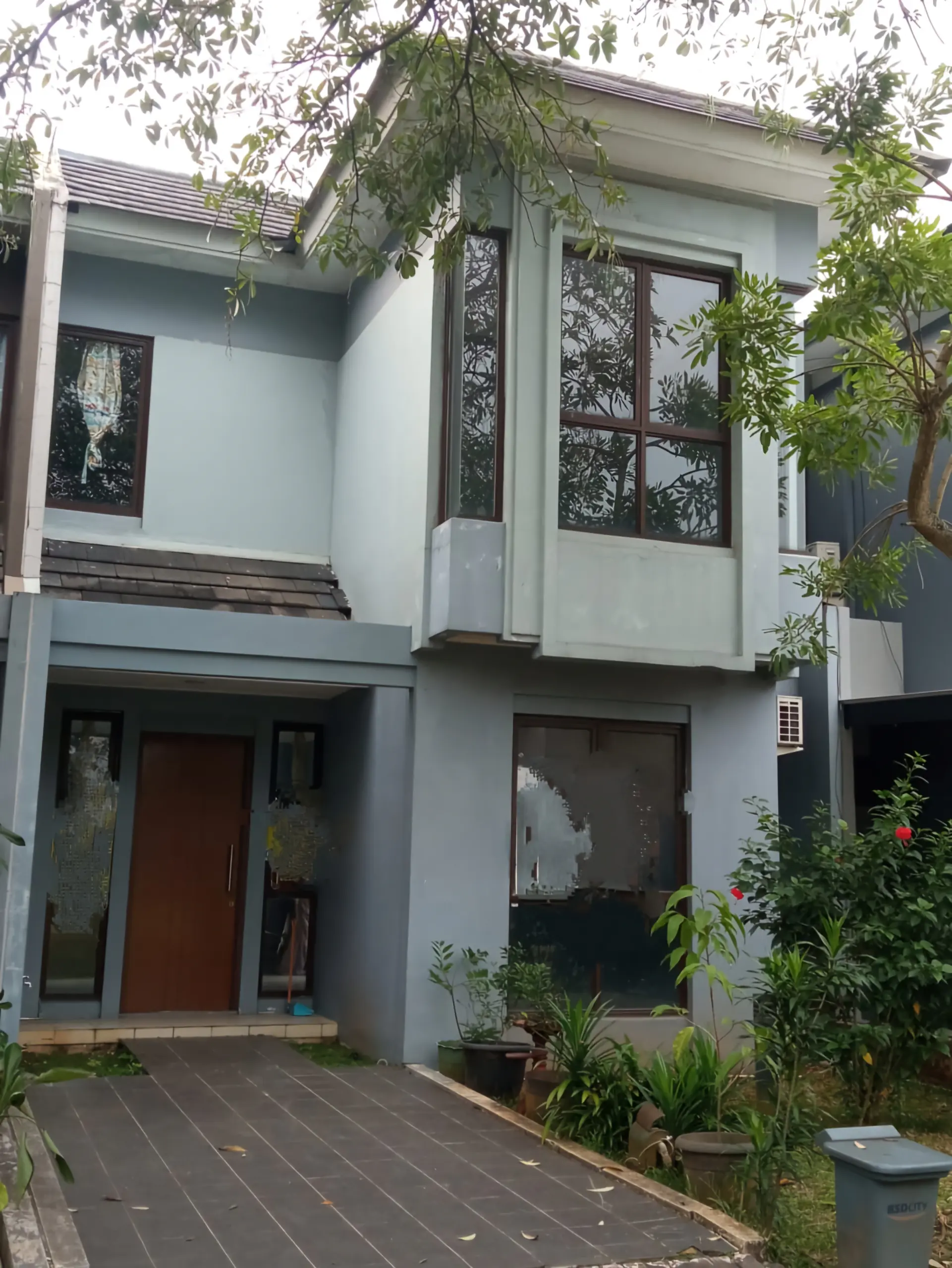 Tampak Depan Cluster Caspia BSD
