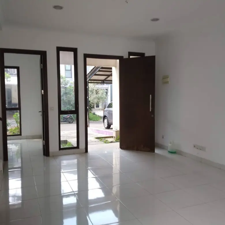 Ruang Tamu Rumah Cluster Caspia BSD