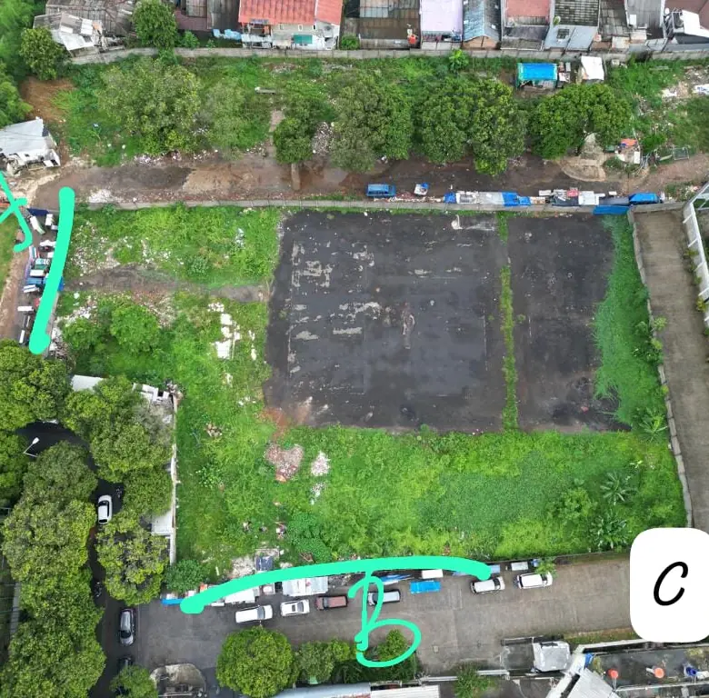 Denah Tanah Kelapa Dua Tangerang