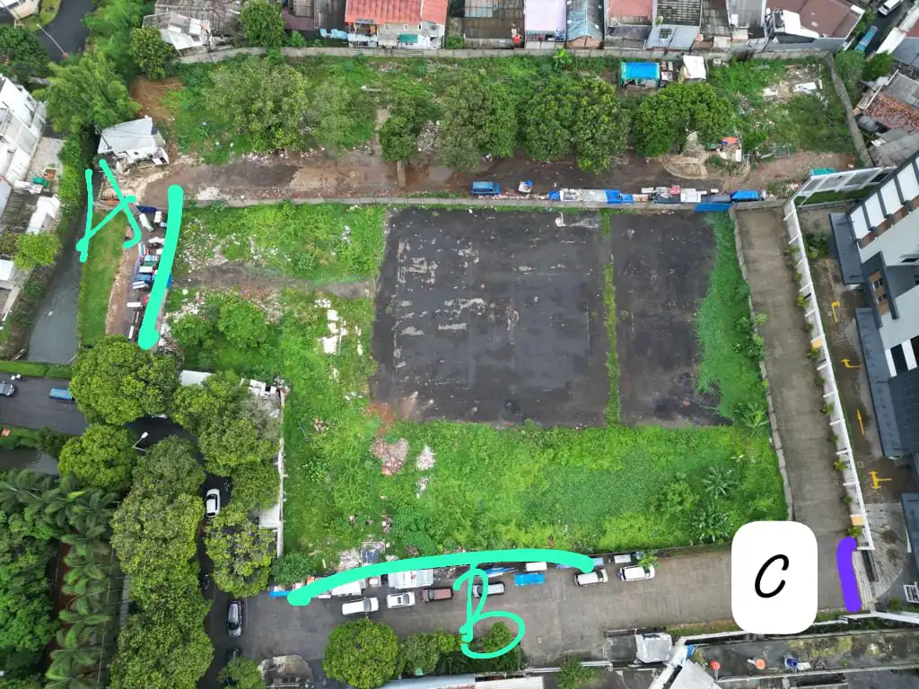 Denah Tanah Kelapa Dua Tangerang