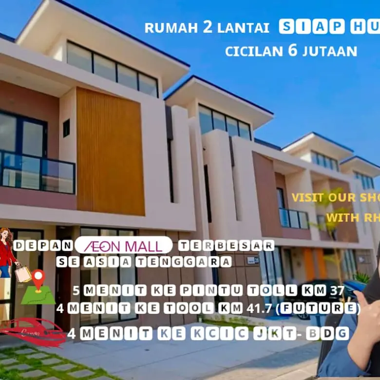 RIA SAVASA DEPAN AEON DELTAMAS