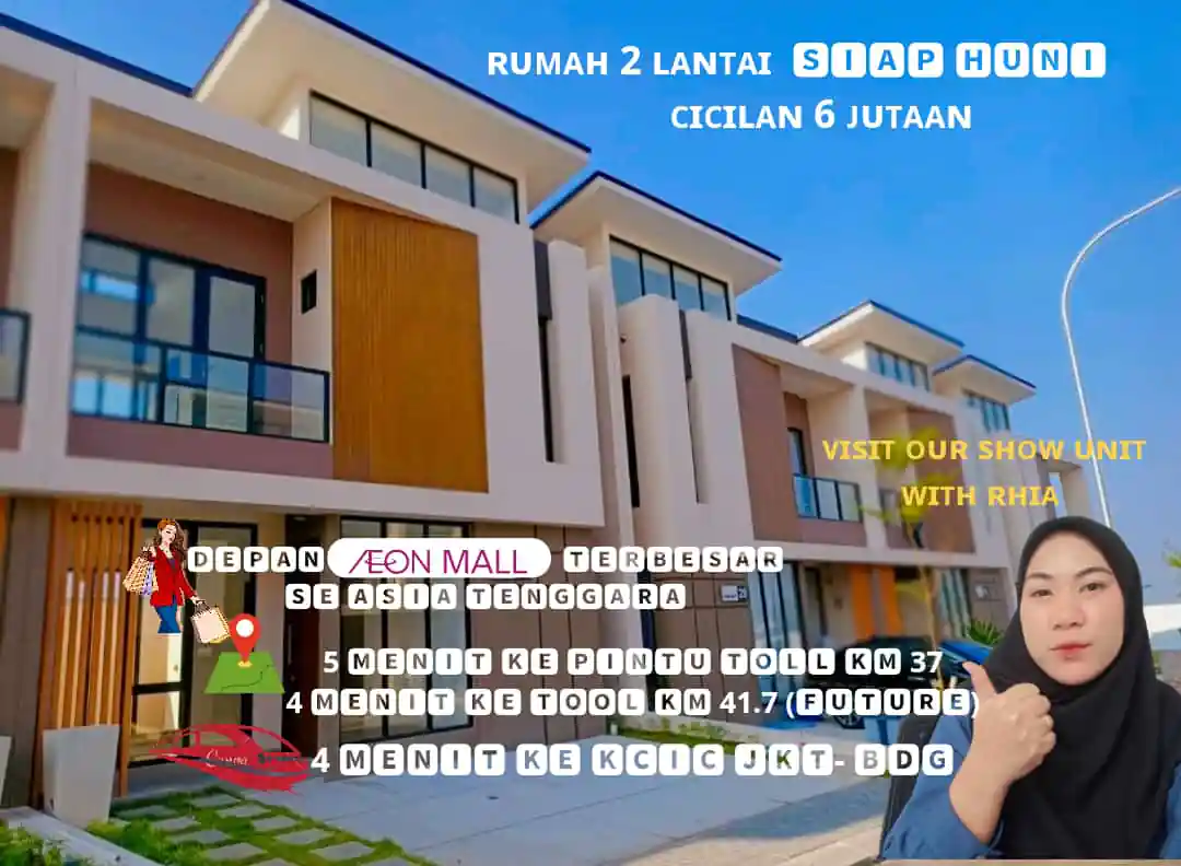 RIA SAVASA DEPAN AEON DELTAMAS