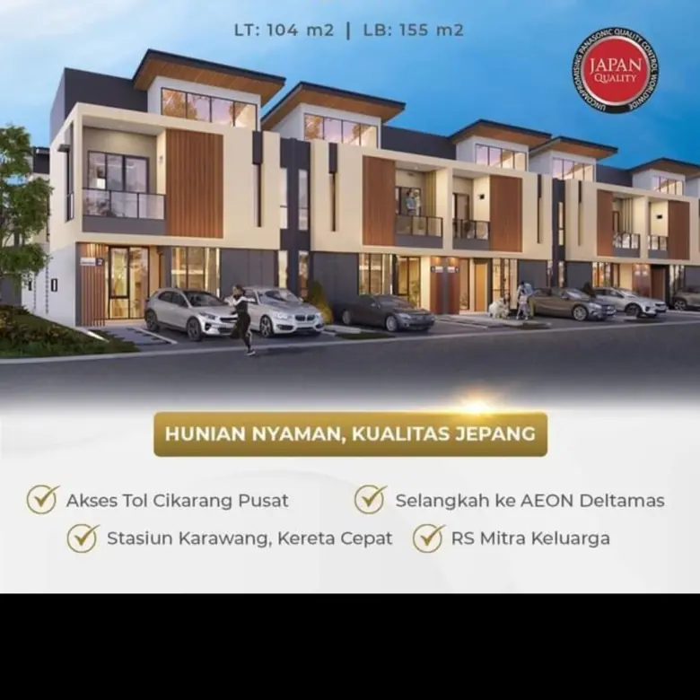 Hanamizuki Savasa Cikarang Depan Aeon Mal