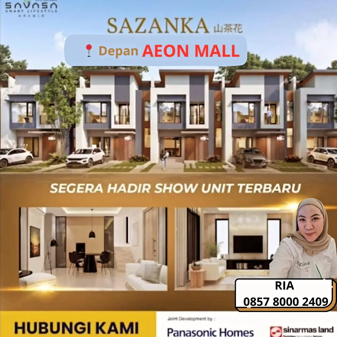 Tampak Muka SAVASA BY SINARMAS CIKARANG
