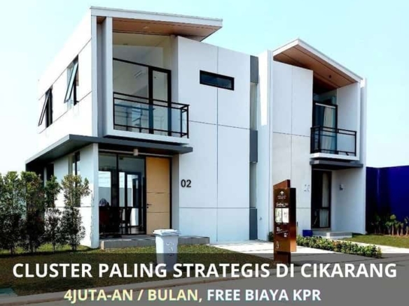 Dijual rumah Cendana Spark hanya 5 menit ke AEON Mall Deltamas