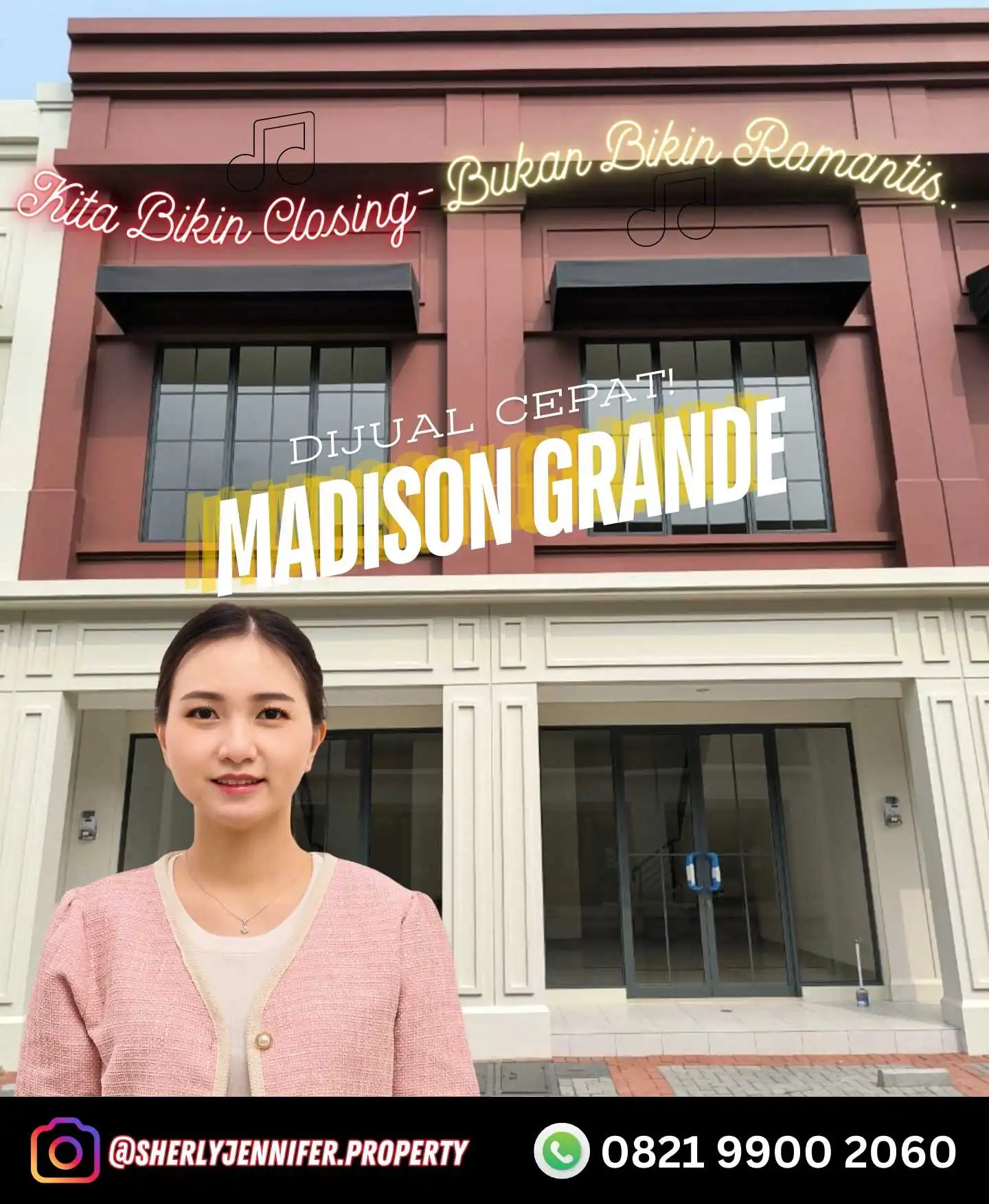 DIJUAL RUKO MADISON GRANDE PARAMOUNT SERPONG SATULISTING.com