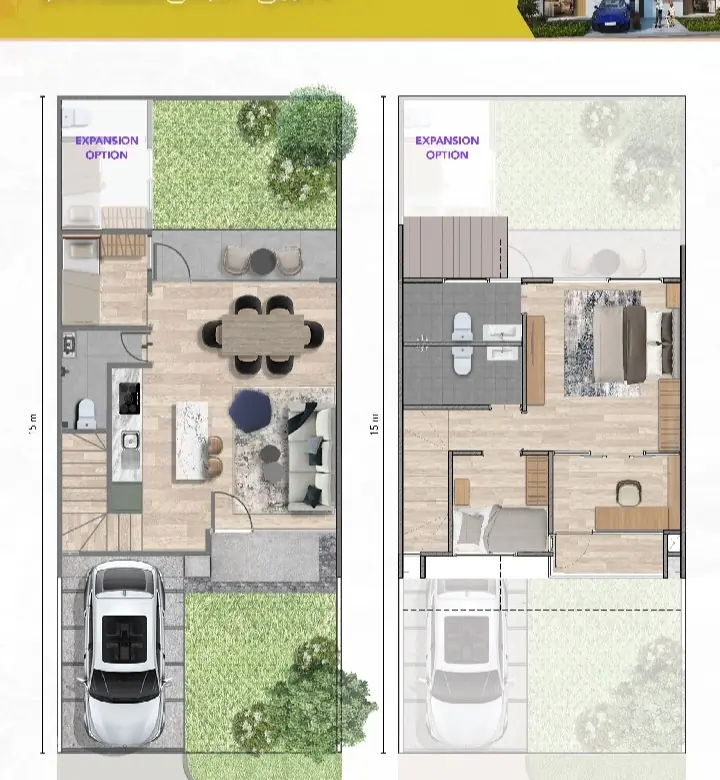 Denah Rumah Cendana Spark Lippo Cikarang
