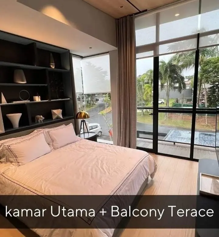 Design kamar utama the colony lippo cikarangh