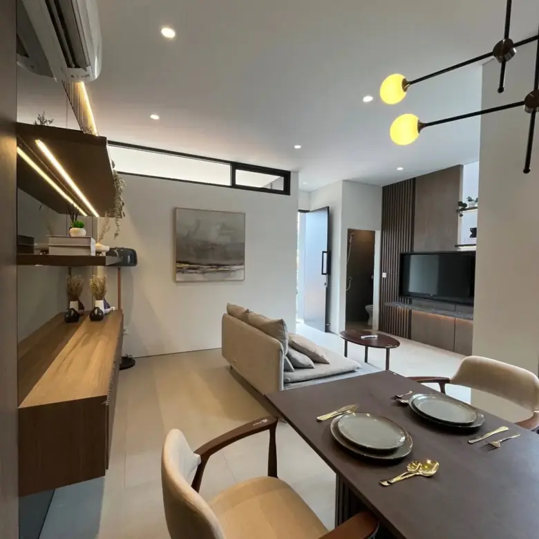 Living room Rumah Cileungsi Cibubur Citaville Cibubur