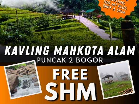 KAVLING MAHKOTA ALAM PUNCAK 2 BOGOR