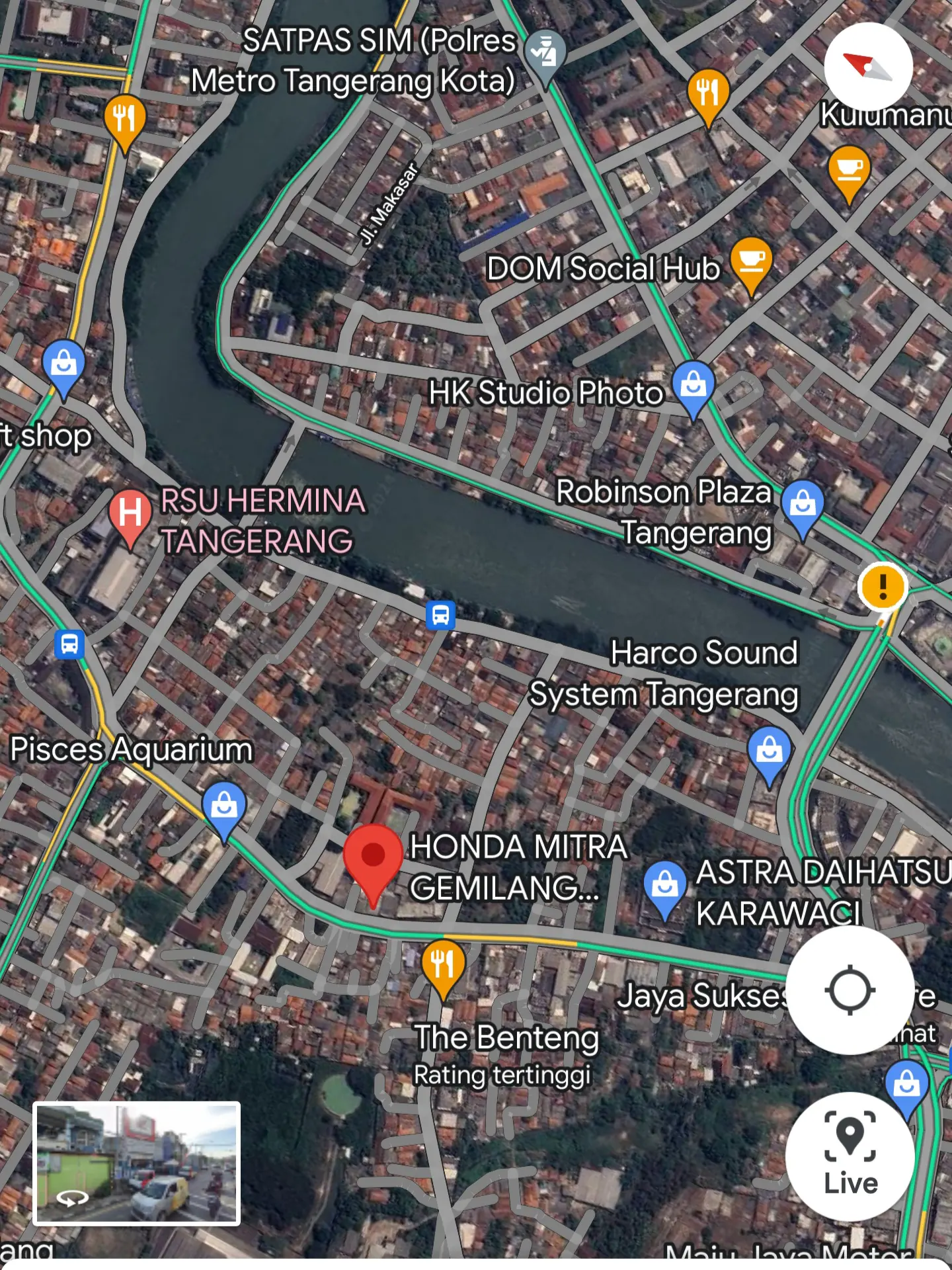 DIJUAL RUKO DI JALAN OTISTA RAYA TANGERANG 1