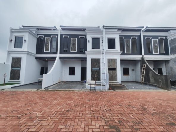 Rumah 2 Lantai Modern Classic Dalam Cluster Dekat ke Stasiun Depok