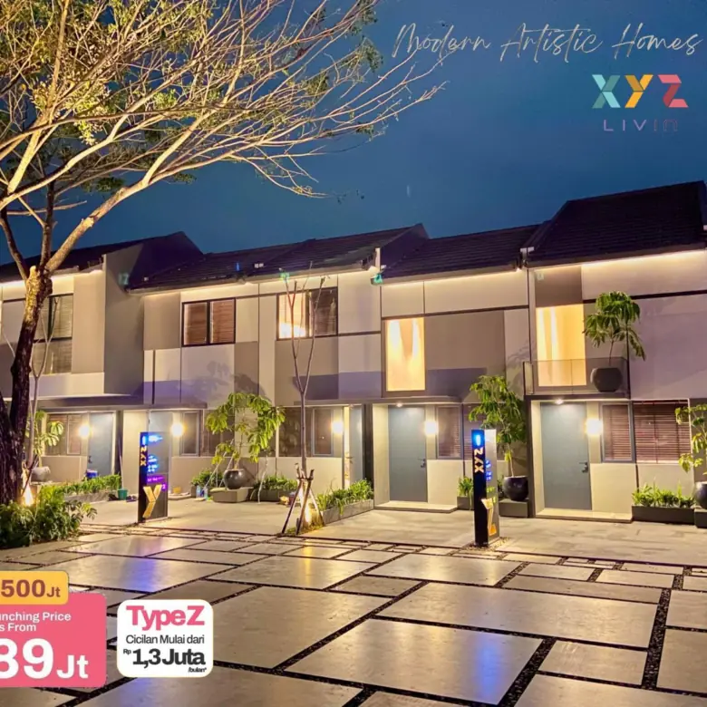 RUMAH 2 LANTAI CLUSTER XYZ LIVIN LIPPO CIKARANG