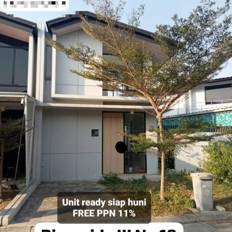 Dijual rumah murah Trevertine Free PPN lokasi Lippo Bekasi 4