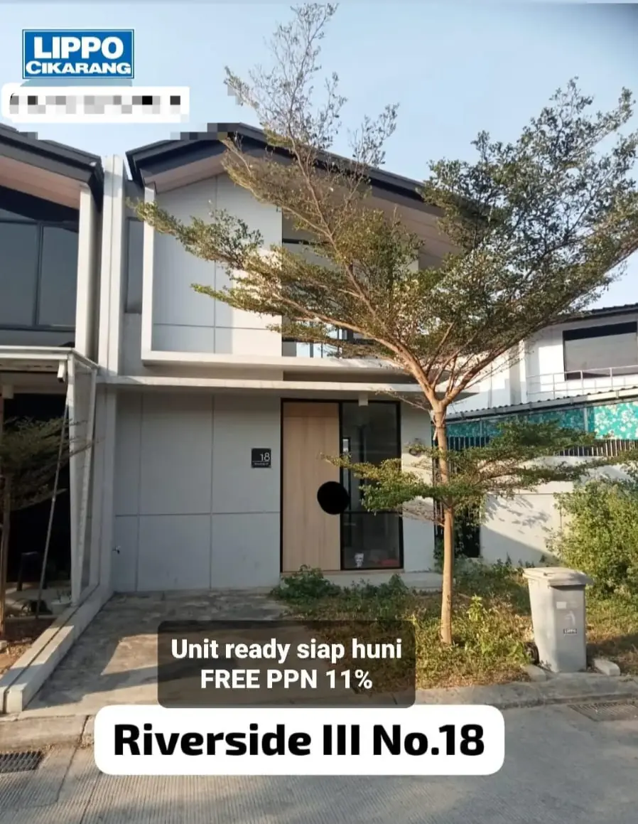 Dijual rumah murah Trevertine Free PPN lokasi Lippo Bekasi 4