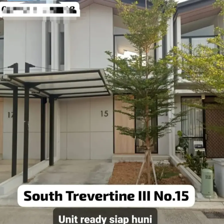Dijual rumah murah Trevertine Free PPN lokasi Lippo Bekasi 2