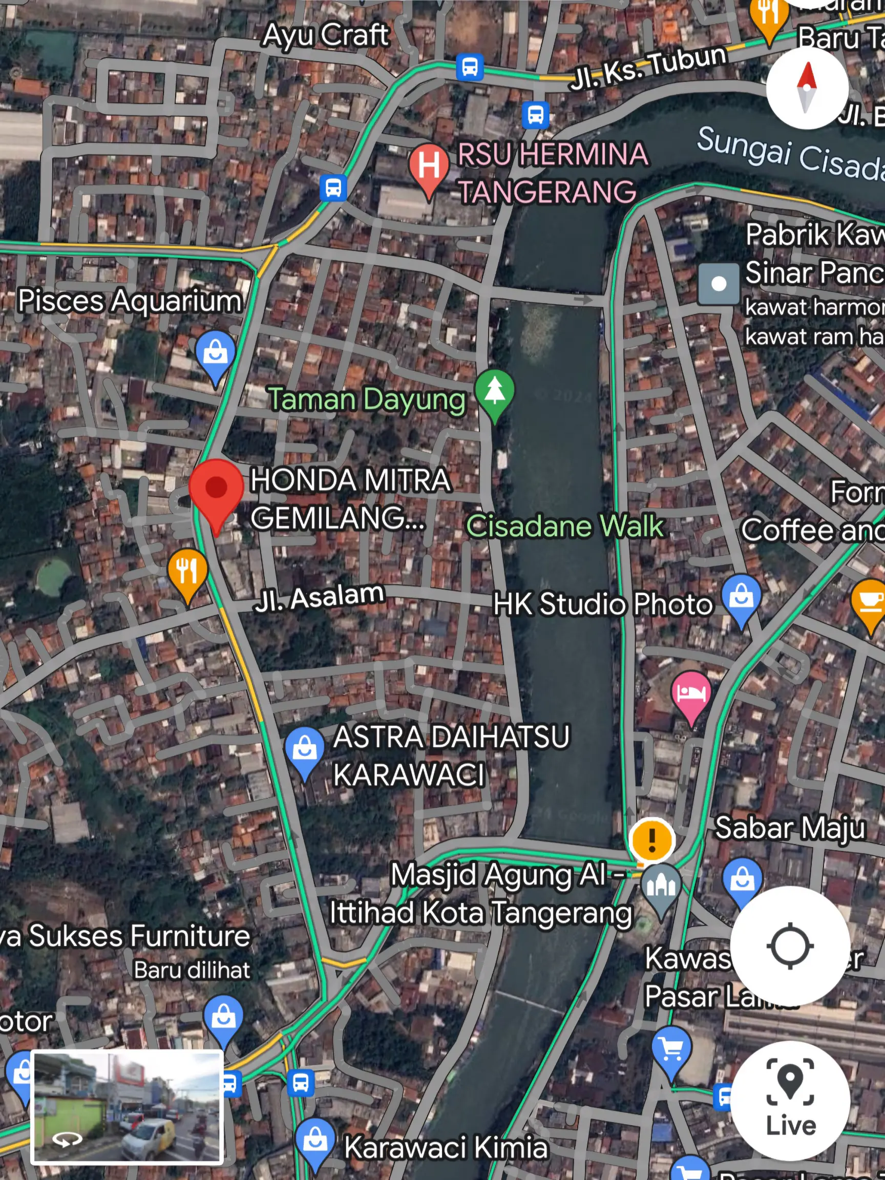 DIJUAL RUKO DI JALAN OTISTA RAYA TANGERANG 2