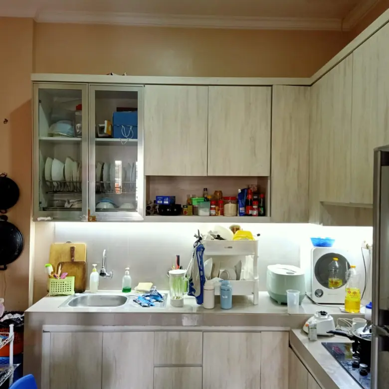Rumah Dijual Di Melati Mas Serpong Kitchen Set