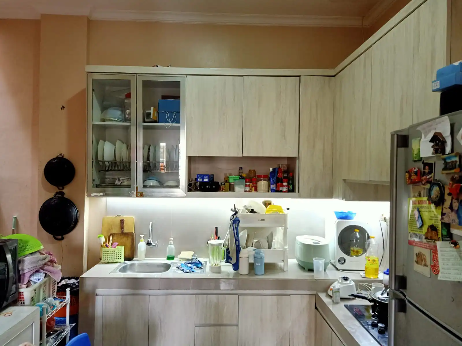 Rumah Dijual Di Melati Mas Serpong Kitchen Set