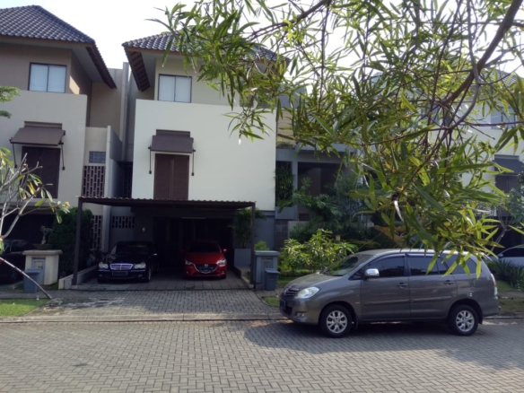 Tampak muka cluster Heliconia De Park BSD