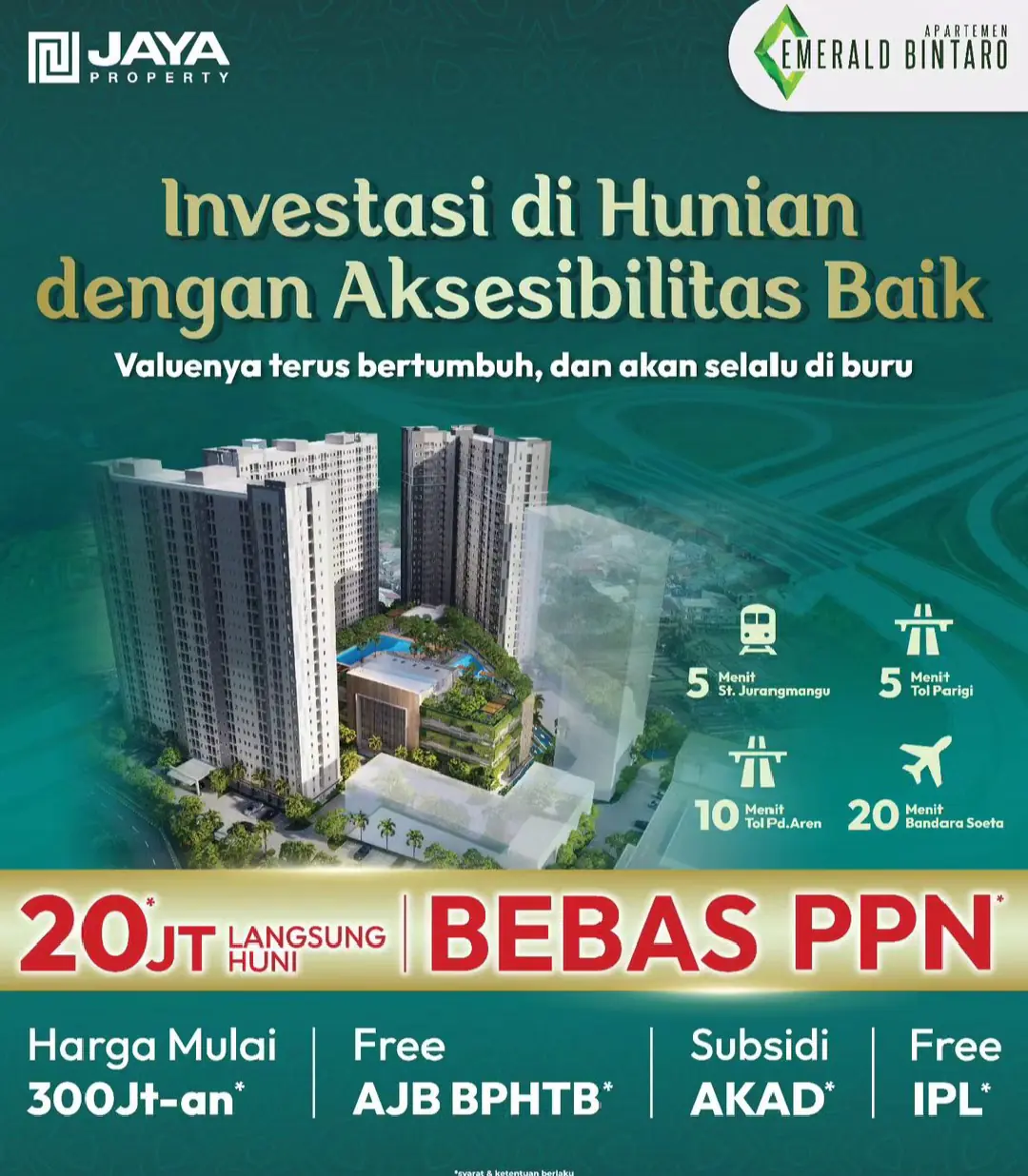 Apartemen Emerald Bintaro Apartemen Emerald Bintaro