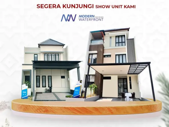 Rumah Baru di Modern Waterfront Residence