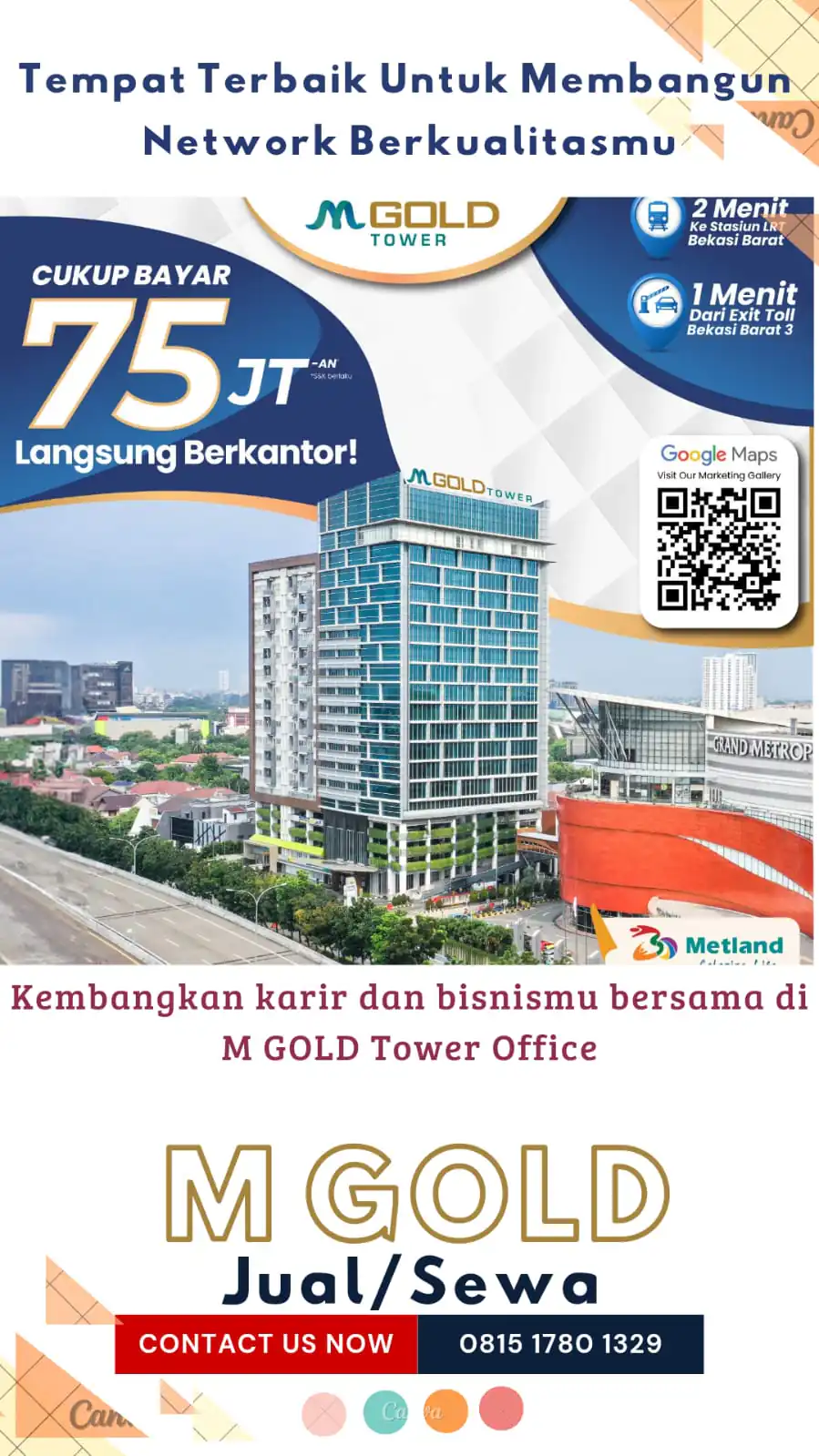 Cukup Bayar 75 Juta Langsung Berkantor