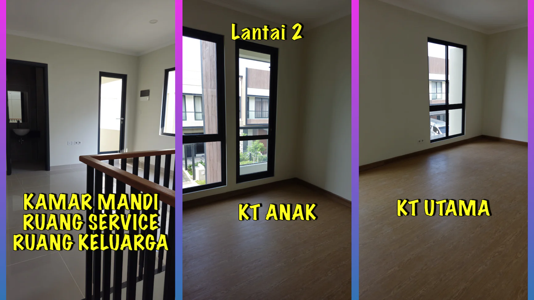 DIJUAL RUMAH BARU CLUSTER CARSON SUMMARECON SERPONG L9 SIAP HUNI 3