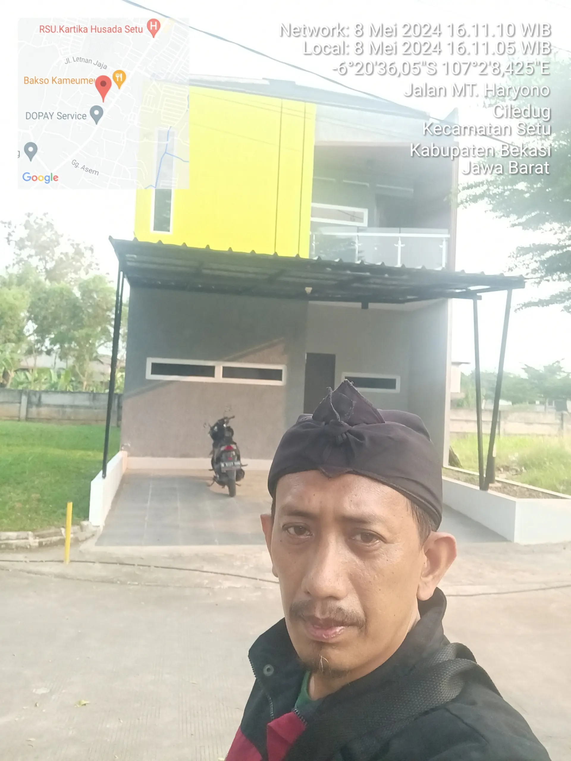 Rumah 900 meter dari pintu Setu Bekasi