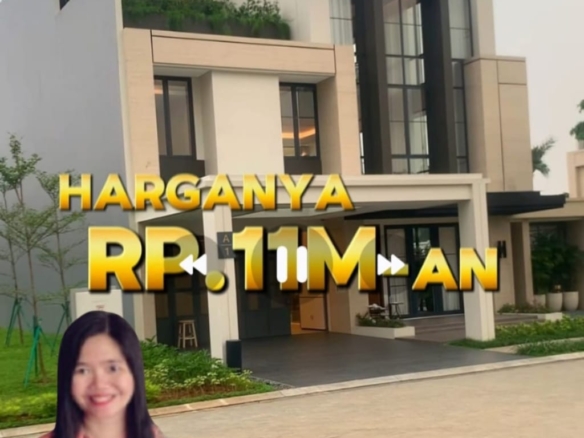 DIJUAL RUMAH MEWAH CLUSTER TRESOR BSD CITY