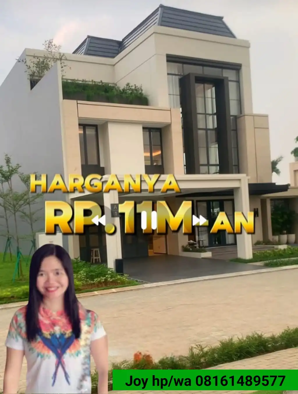 DIJUAL RUMAH MEWAH CLUSTER TRESOR BSD CITY