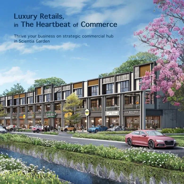 Design Ruko carson summarecon serpong