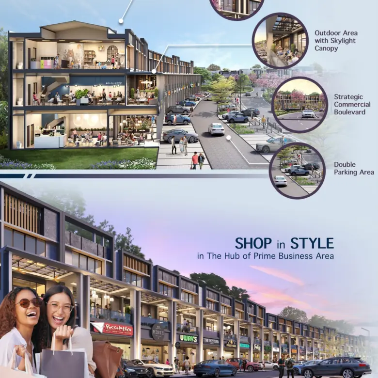 Fasad Ruko carson summarecon serpong