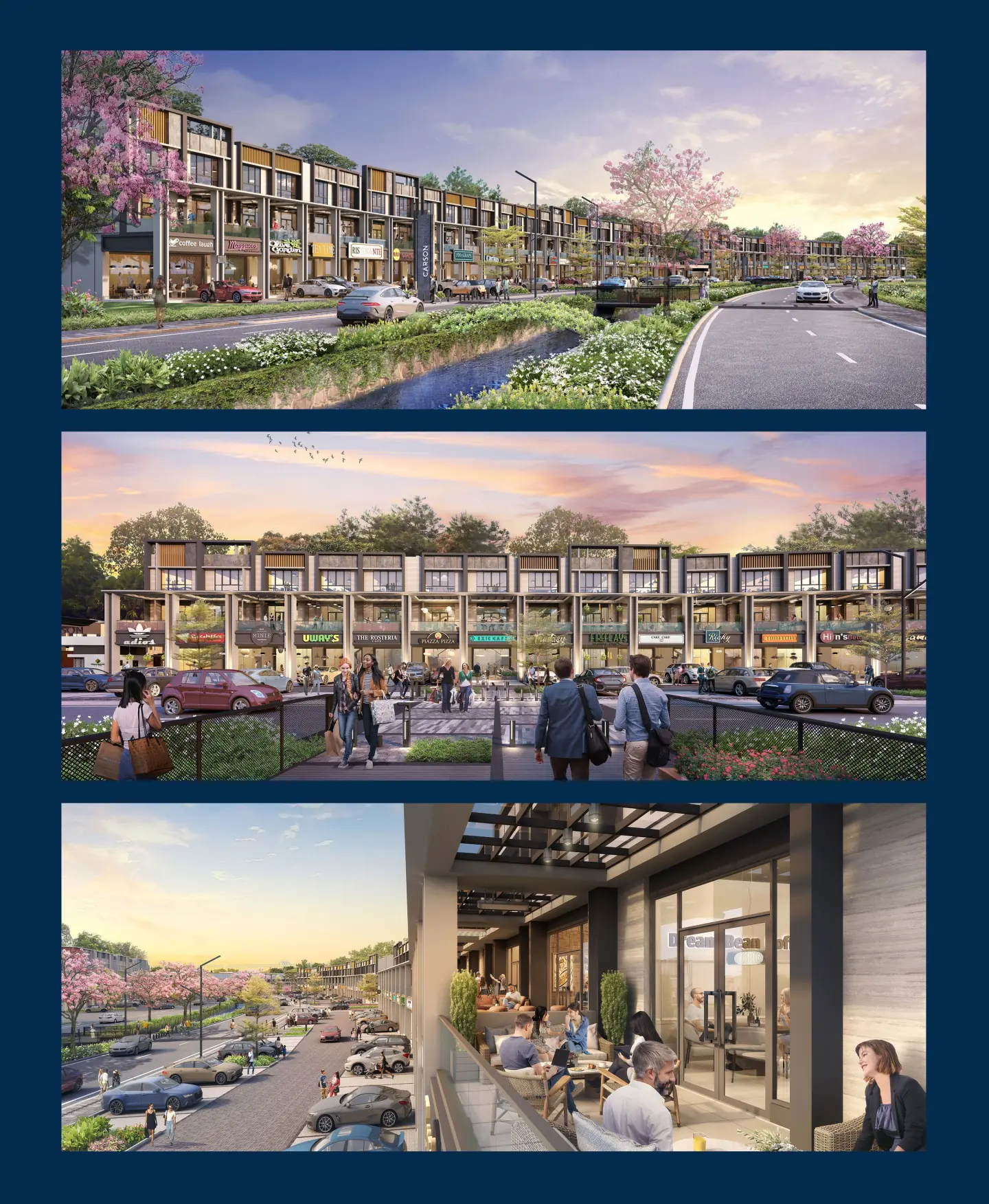 Design elegant Ruko carson summarecon serpong